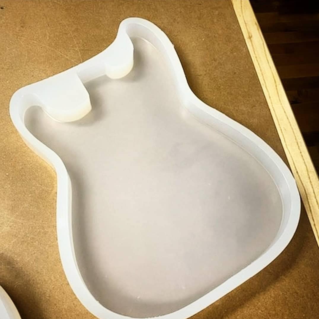 Stratocaster Silicone Guitar MAKERS REUSABLE MOLD™ Shipping World