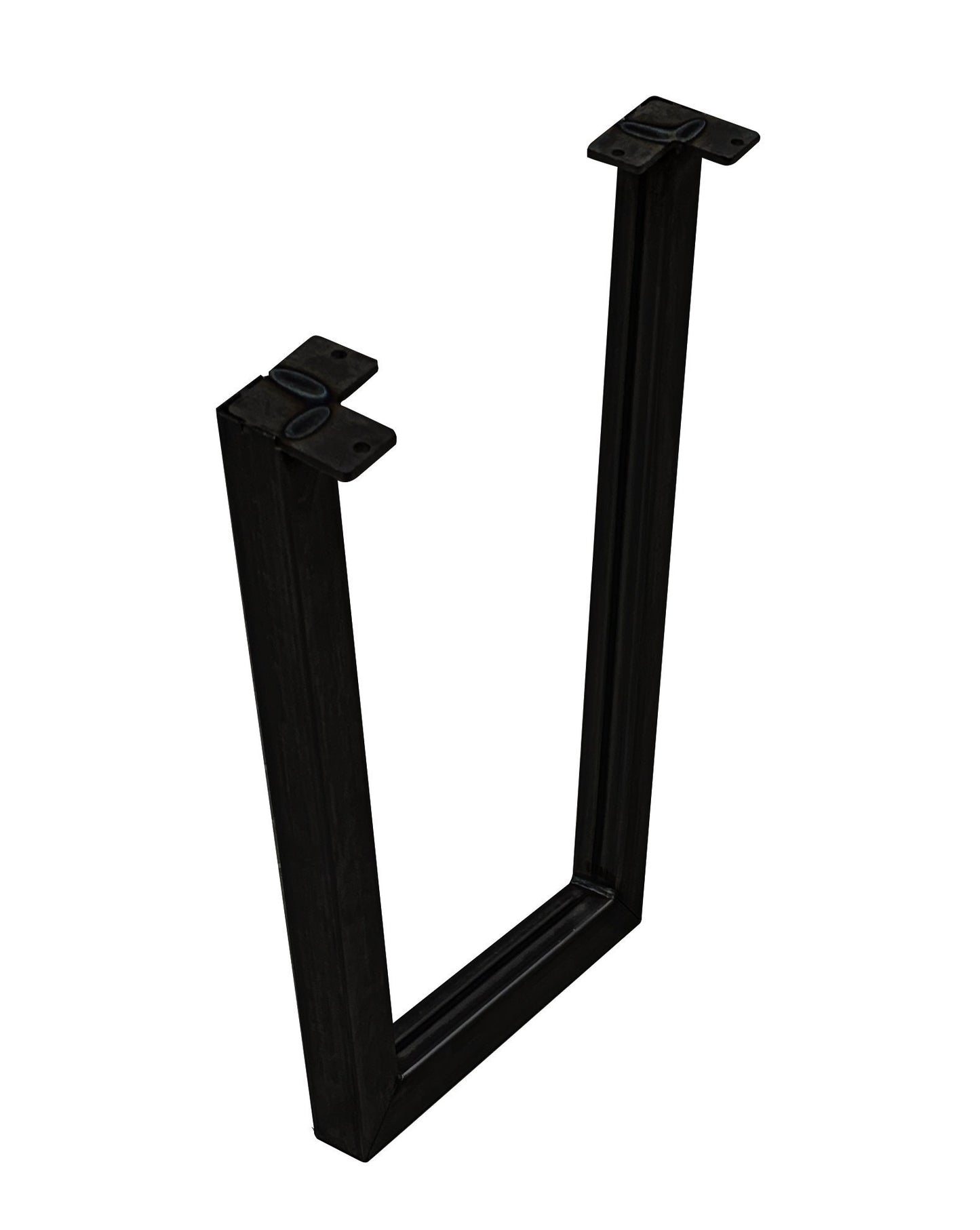 20" Steel Side table V- Shape Legs Black Powder Coat