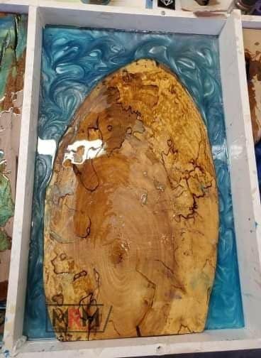 World Wide Shipping 24" x 16" The Original MAKERS REUSABLE MOLD™! Epoxy Mold, Resin Mold,, Resin Form, Table Mold