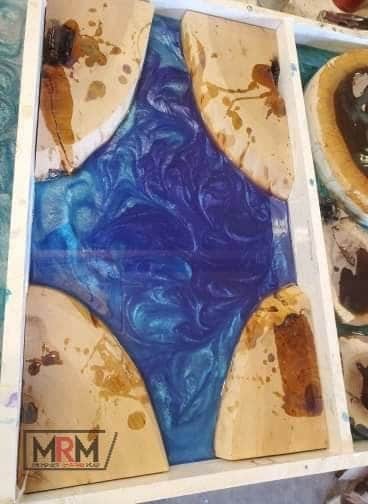 World Wide Shipping 24" x 16" The Original MAKERS REUSABLE MOLD™! Epoxy Mold, Resin Mold,, Resin Form, Table Mold