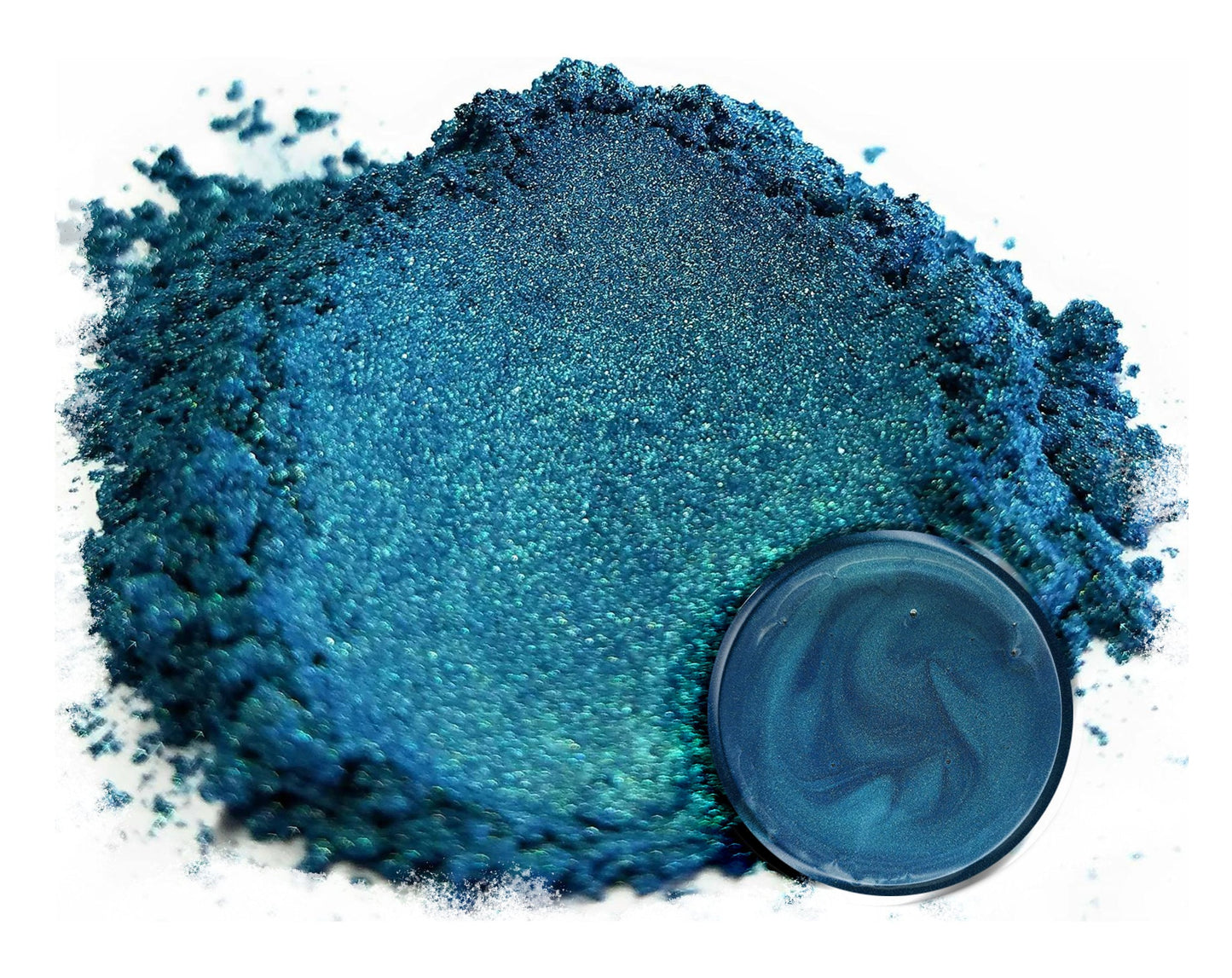 Eye Candy Mica Pigments - MACAW BLUE GREEN