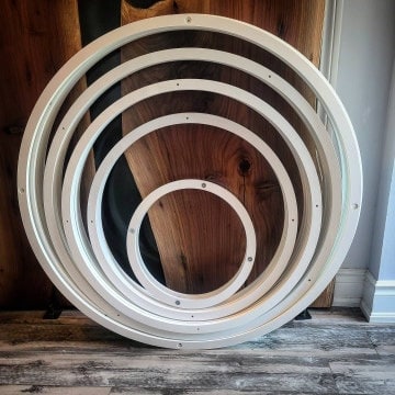BOGO- Buy 1 get 1 half off- Round HDPE Mold with base 22"-9"
