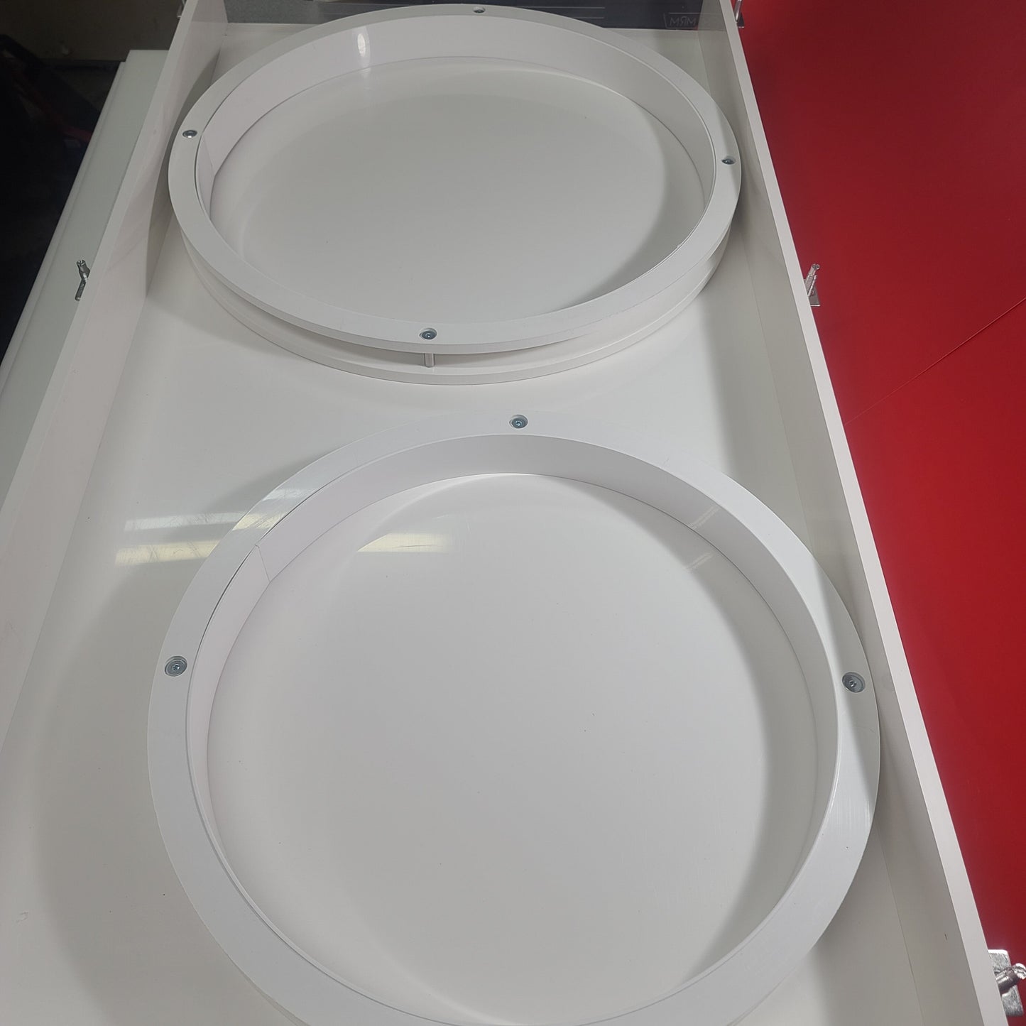 9"-21" MAKERS REUSABLE MOLD™ Round Inserts!!! - Four sizes available hdpe (base not included)