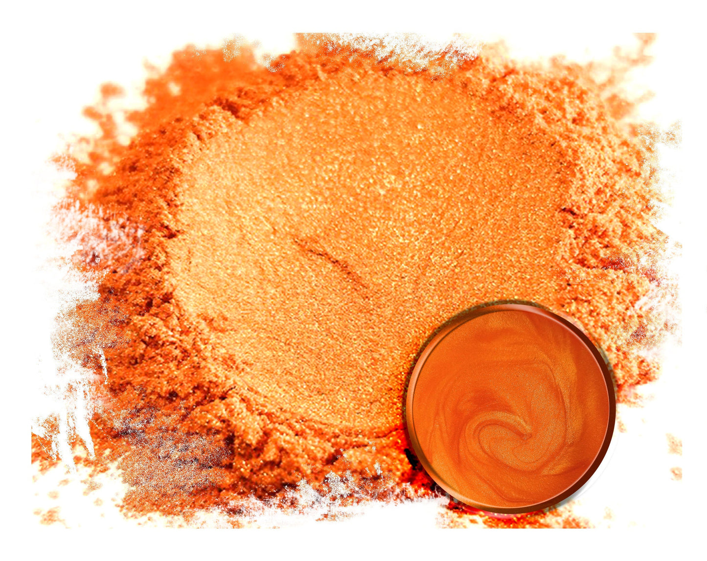 5 Gram - Eye Candy Mica Pigments-RAINBOW ORANGE