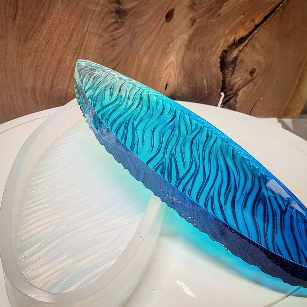 20" Wave Textured Silicone Mold! MAKERS REUSABLE MOLD™ Shipping World Wide