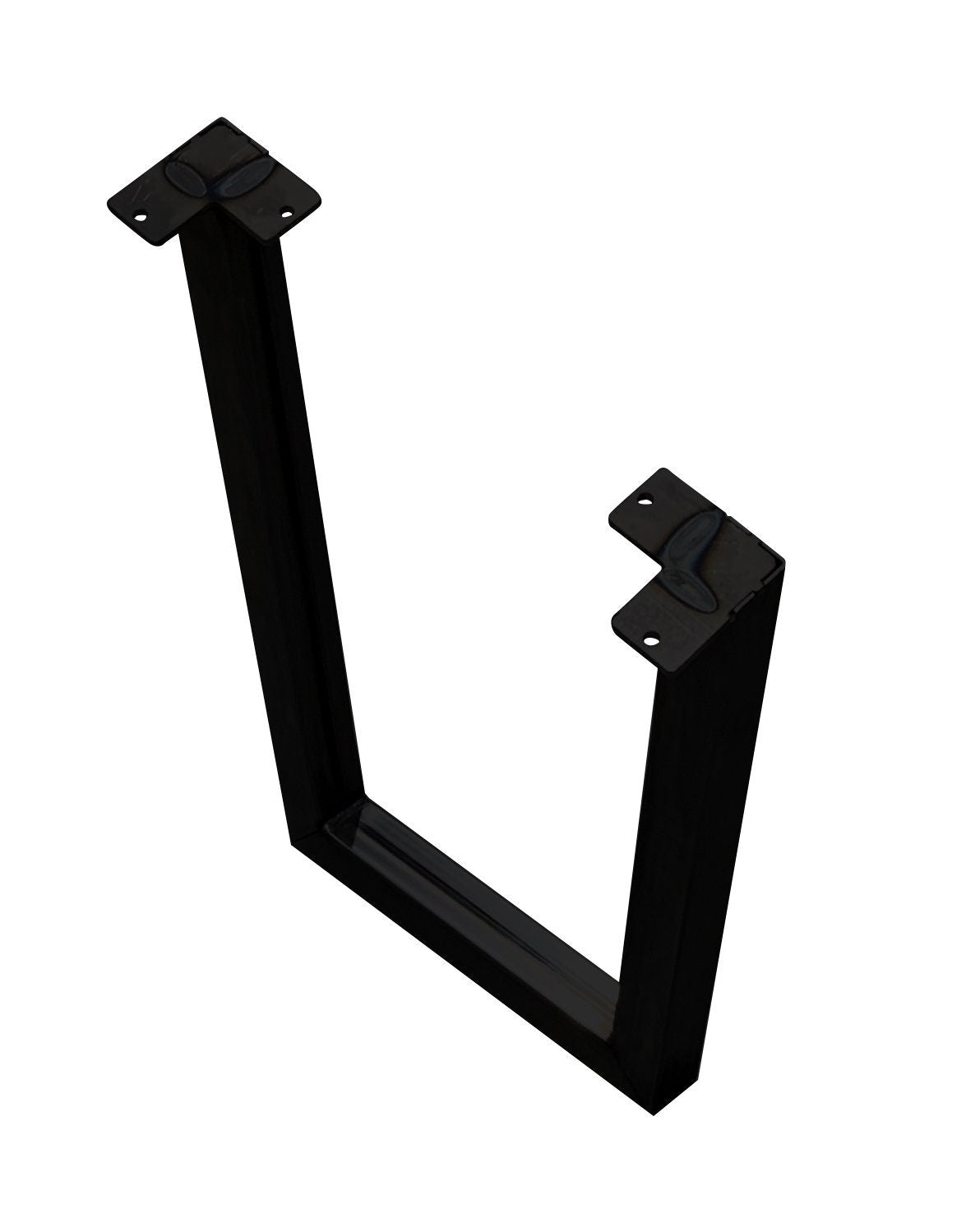 20" Steel Side table V- Shape Legs Black Powder Coat