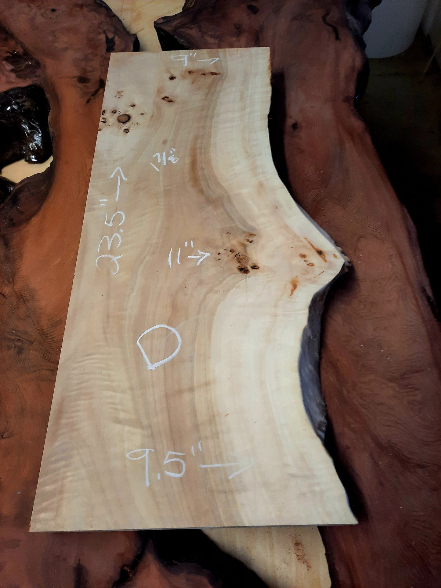 Mappa Burl Slabs 22"-23.5"