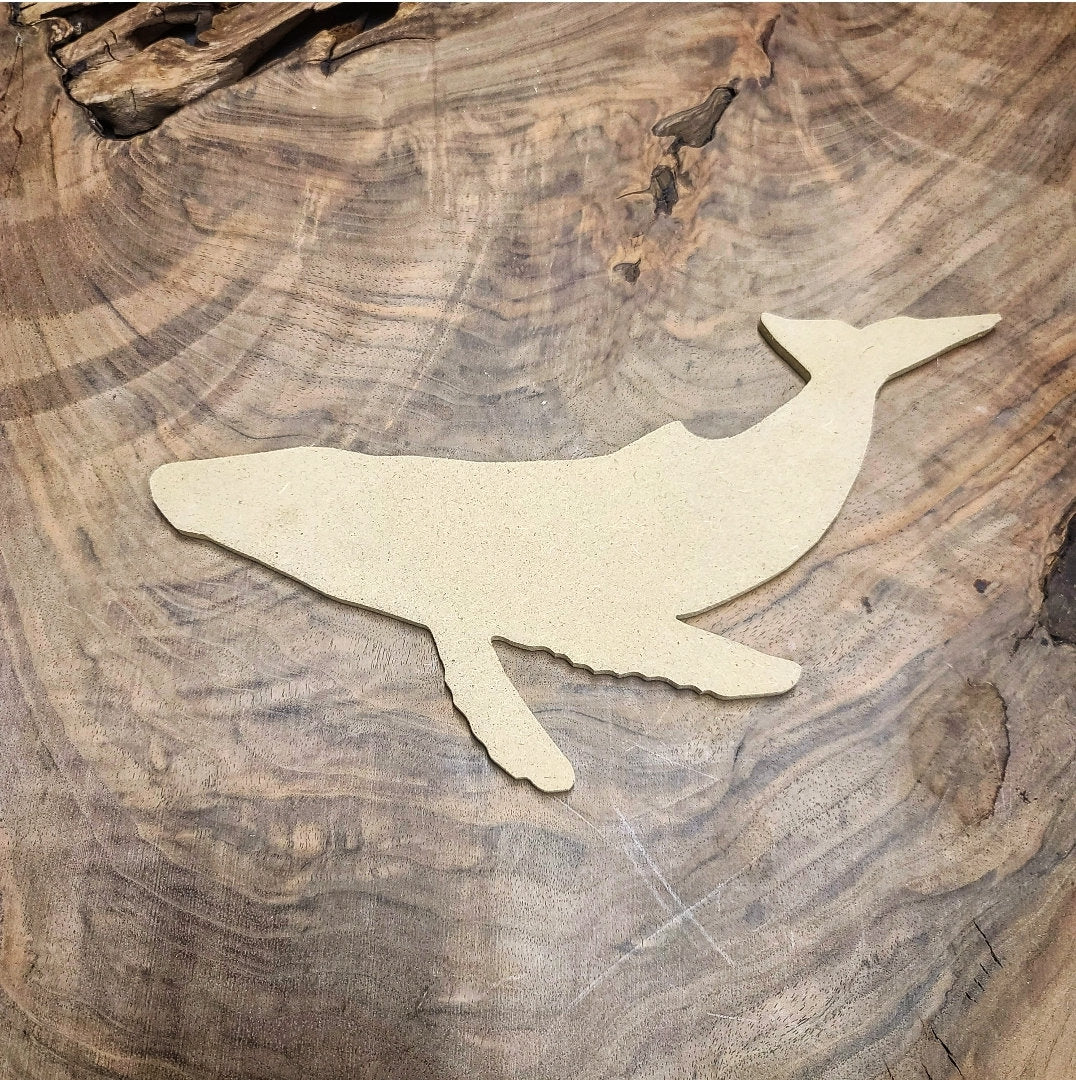 MAKERS REUSABLE MOLD™ Whale Blank Mdf