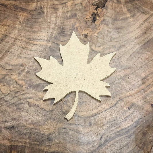 MAKERS REUSABLE MOLD™ Maple Leaf Blank Mdf