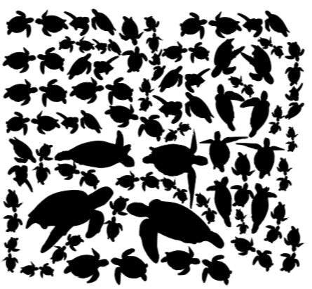Vinyl Stickers- Sharks, Turtles, Dolphins, Whales, Jellyfish, Octopus, MantaRay, Mermaids