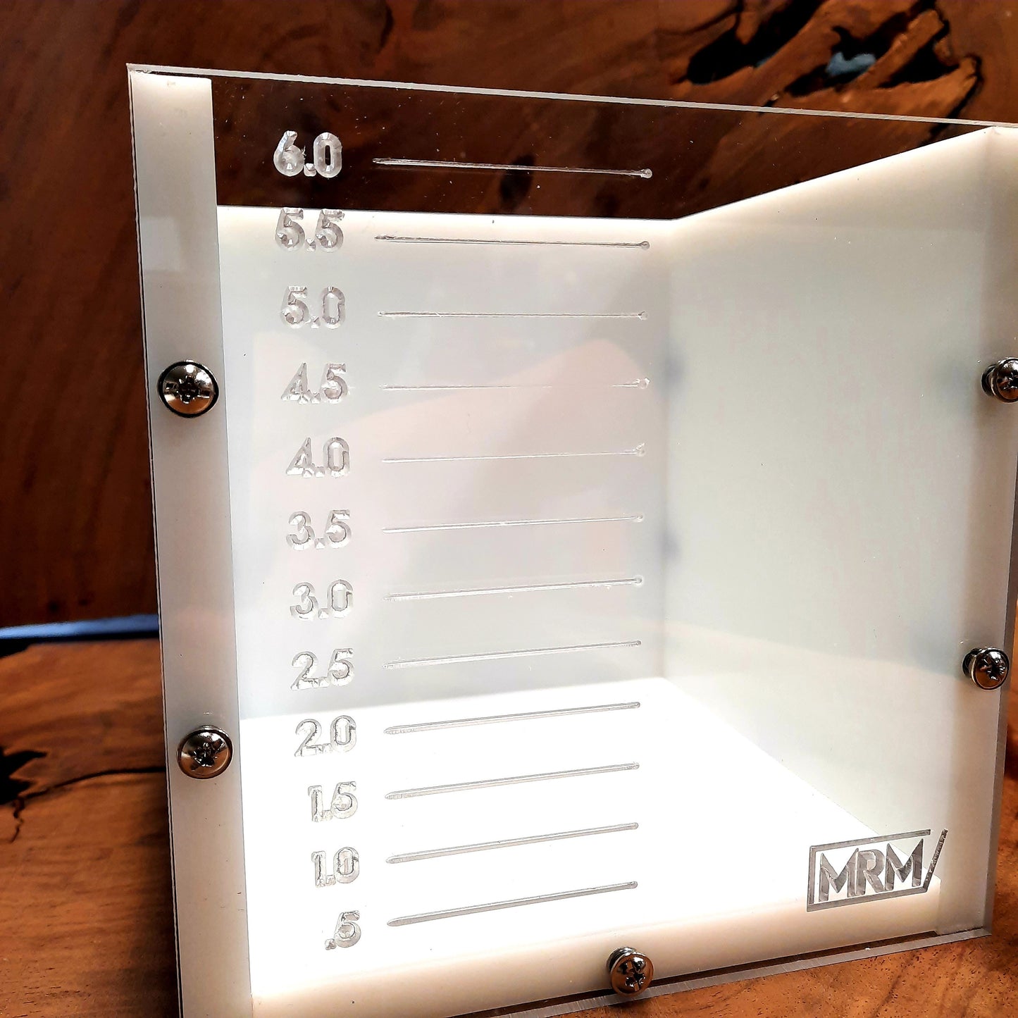 6"x6"x6" Cube Mold HDPE