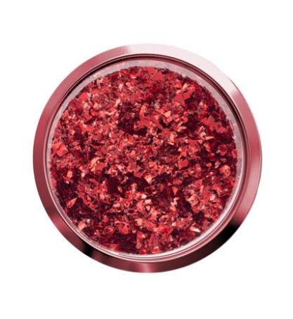 25 Gram EyeCandy -HIBISCUS Red FLAKES/ Glitter
