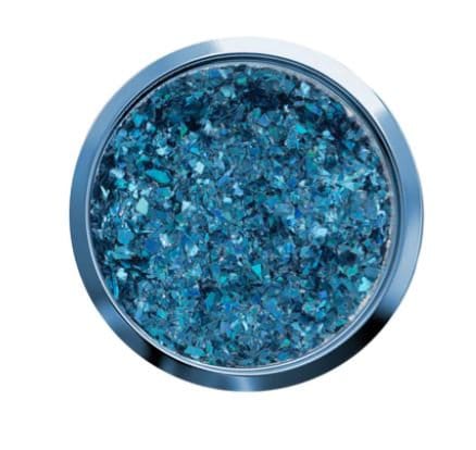 25 Gram EyeCandy -AZURITE Blue FLAKES/ Glitter