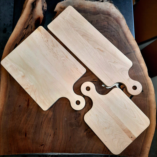 Unfinished Handle boards-Maple