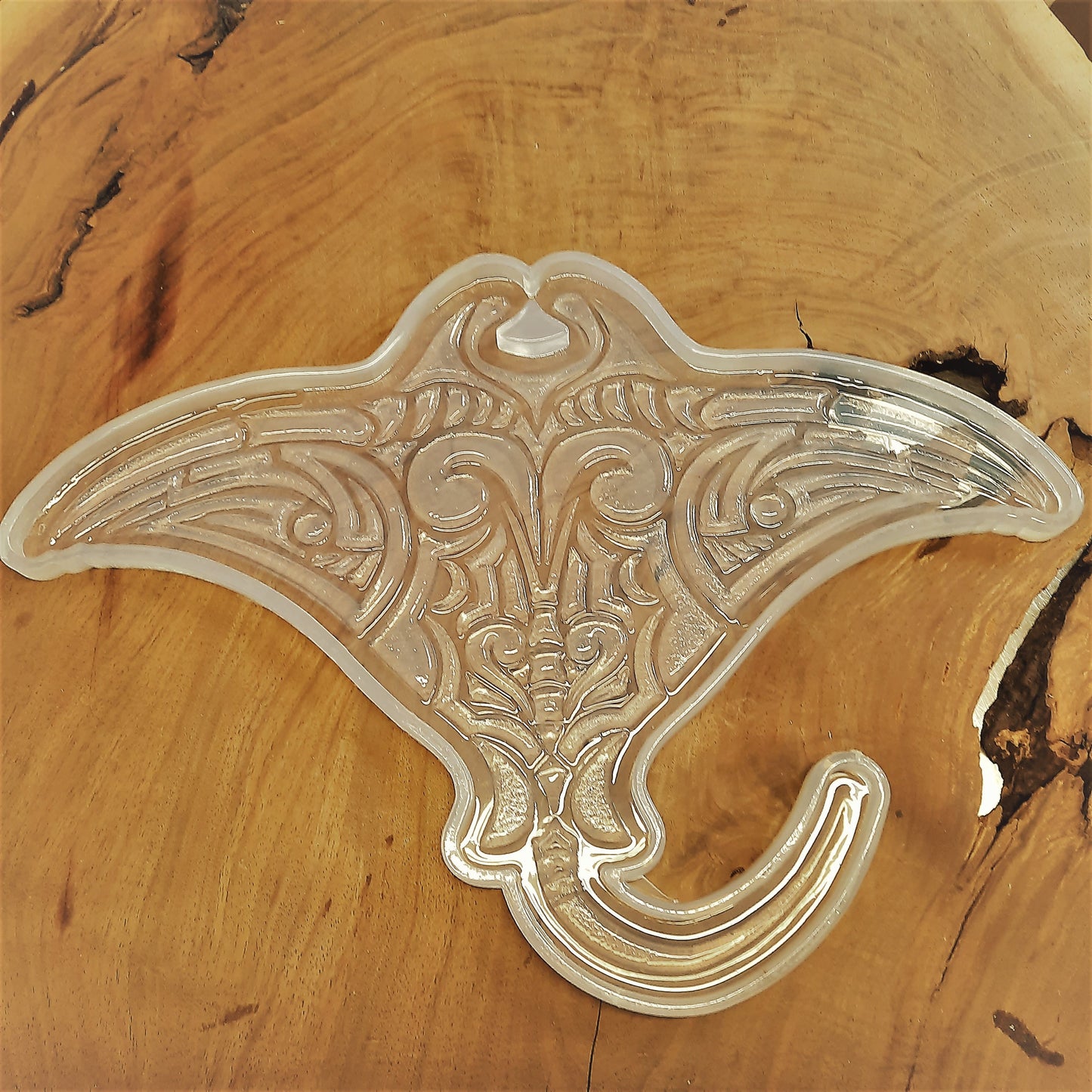 Silicone Tribal Manta Ray 18" Mold MAKERS REUSABLE MOLD™