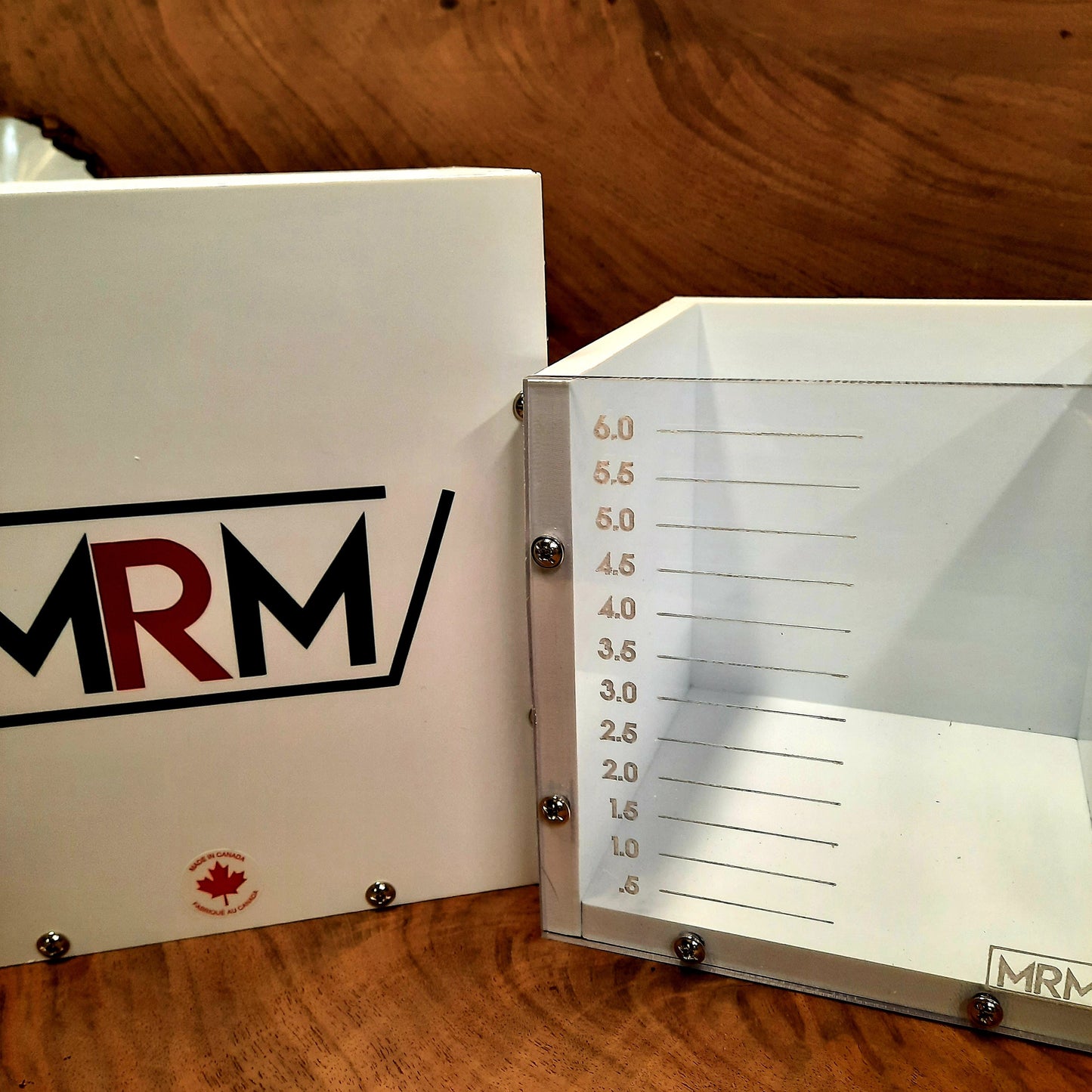 6"x6"x6" Cube Mold HDPE
